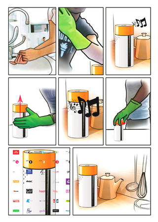 Illustration for article titled DAB Kitchen Digital Radio Should Withstand the Ultimate Food Fight